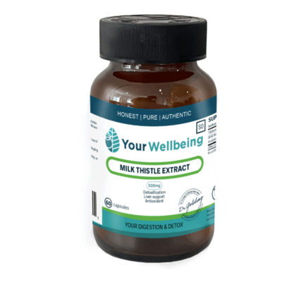 YOUR WELLBEING MILK THISTLE EXTRACT 500MG 60s