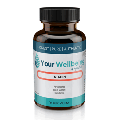 YOUR WELLBEING NIACIN 500MG 60s