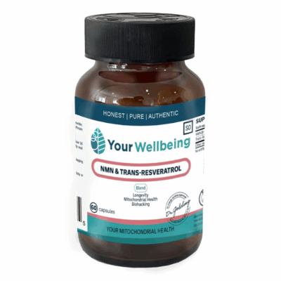 YOUR WELLBEING NMN AND TRANS-RESVERATROL 60caps