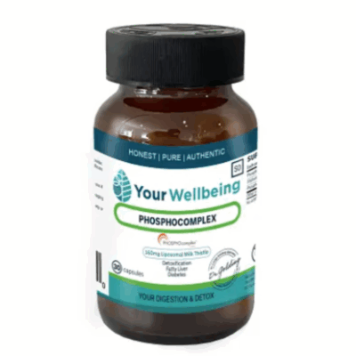 YOUR WELLBEING PHOSPHOCOMPLEX 166MG 30 CAPS