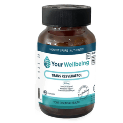 YOUR WELLBEING RESVERATROL 60 CAPS