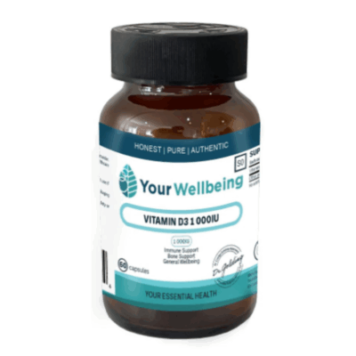 YOUR WELLBEING VITAMIN D3 1000IU 60s