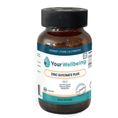 YOUR WELLBEING ZINC GLYCINATE PLUS 50mg 60s