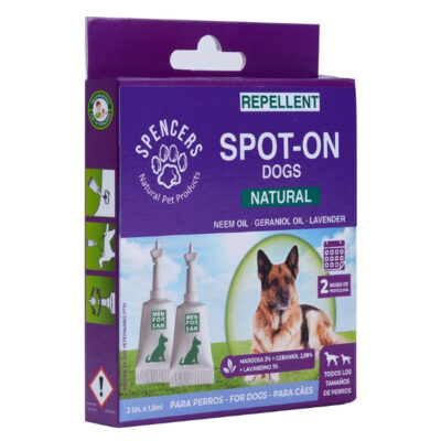 SPENCERS NATURAL SPOT-ON DOGS 2X 1.5ml