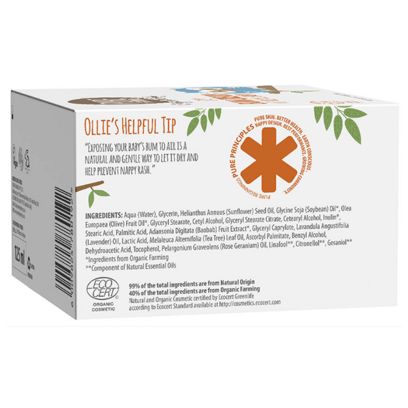 PURE BEGINNINGS BABY BUM CREAM 125ML - Image 2