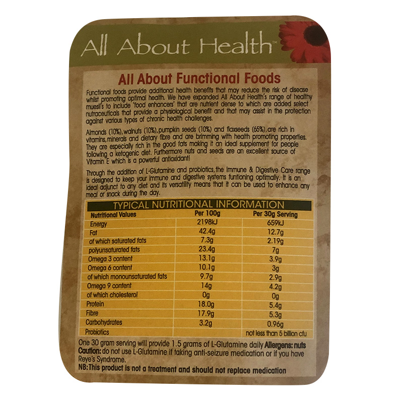 ALL ABOUT HEALTH FUNCTIONAL FOODS DIGESTIVE CARE 450G pouch - Image 2