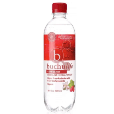 BUCHULIFE FLAVOURED WATER 500ML CRANBERRY