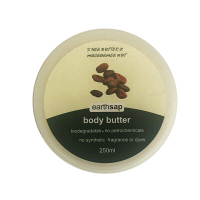 EARTHSAP BODY BUTTER 250ML - Shea butter and Macadamia Nut
