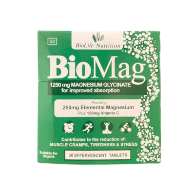 BIOLIFE BIOMAG MAGNESIUM GLYCINATE EFFERVESCENT