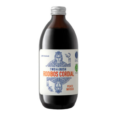 TWO IN A BUSH PEACH ROOIBOS CORDIAL 500ML