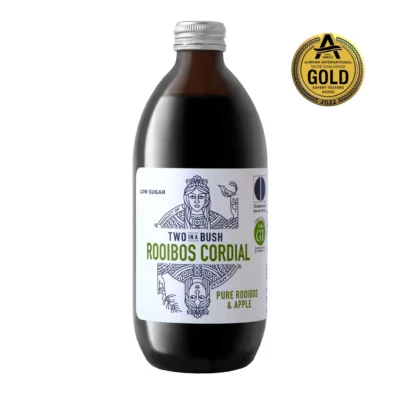 TWO IN A BUSH PURE ROOIBOS & APPLE ICED TEA CORDIAL 500ML