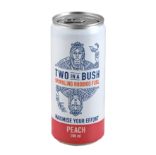 TWO IN A BUSH SPARKLING PEACH READY TO DRINK 300ML CAN