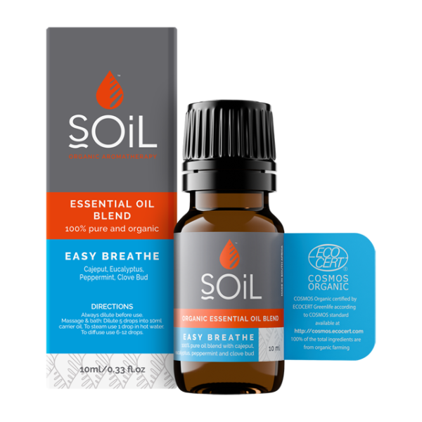 SOIL EASY BREATHE ESSENTIAL OIL BLEND 10ML