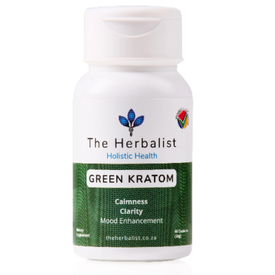 THE HERBALIST GREEN KRATOM 60 CAPS