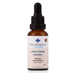 THE HERBALIST LIONS MANE LIQUID EXTRACT 30ML