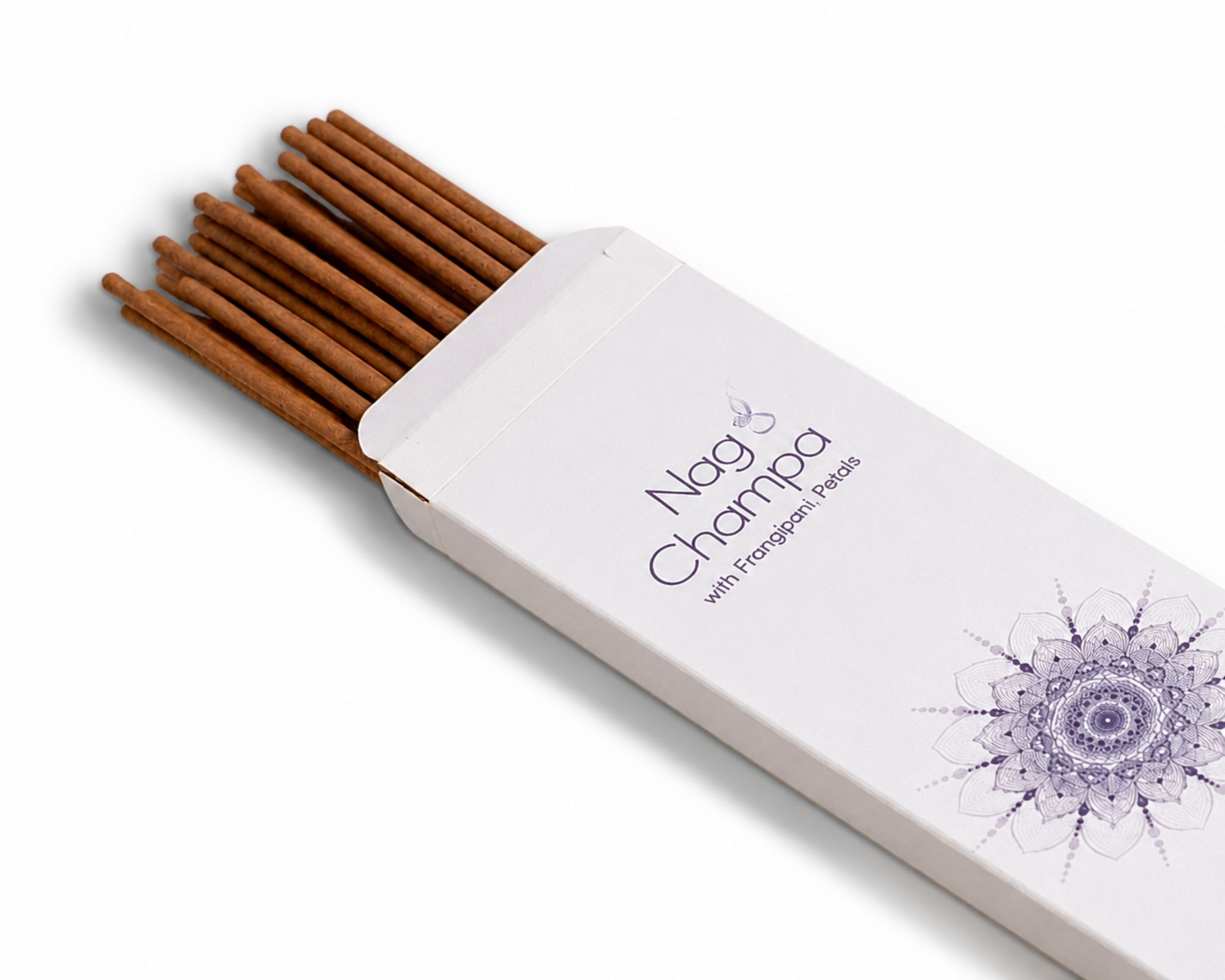 PURE INCENSE STICKS NAG CHAMPA GOLD - 10 STICKS